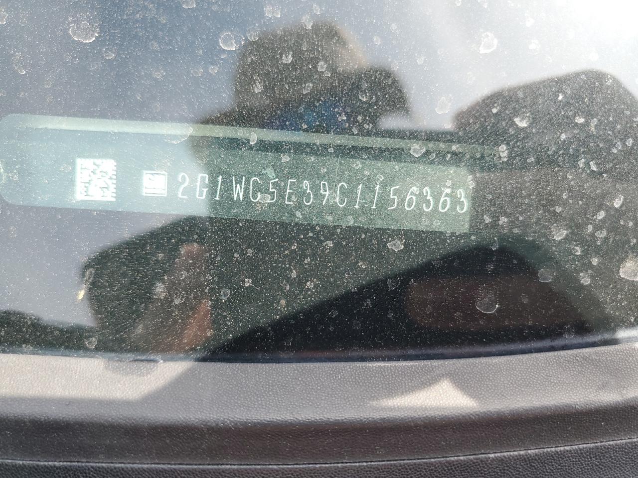 2012 Chevrolet Impala Ltz VIN: 2G1WC5E39C1156363 Lot: 80534985