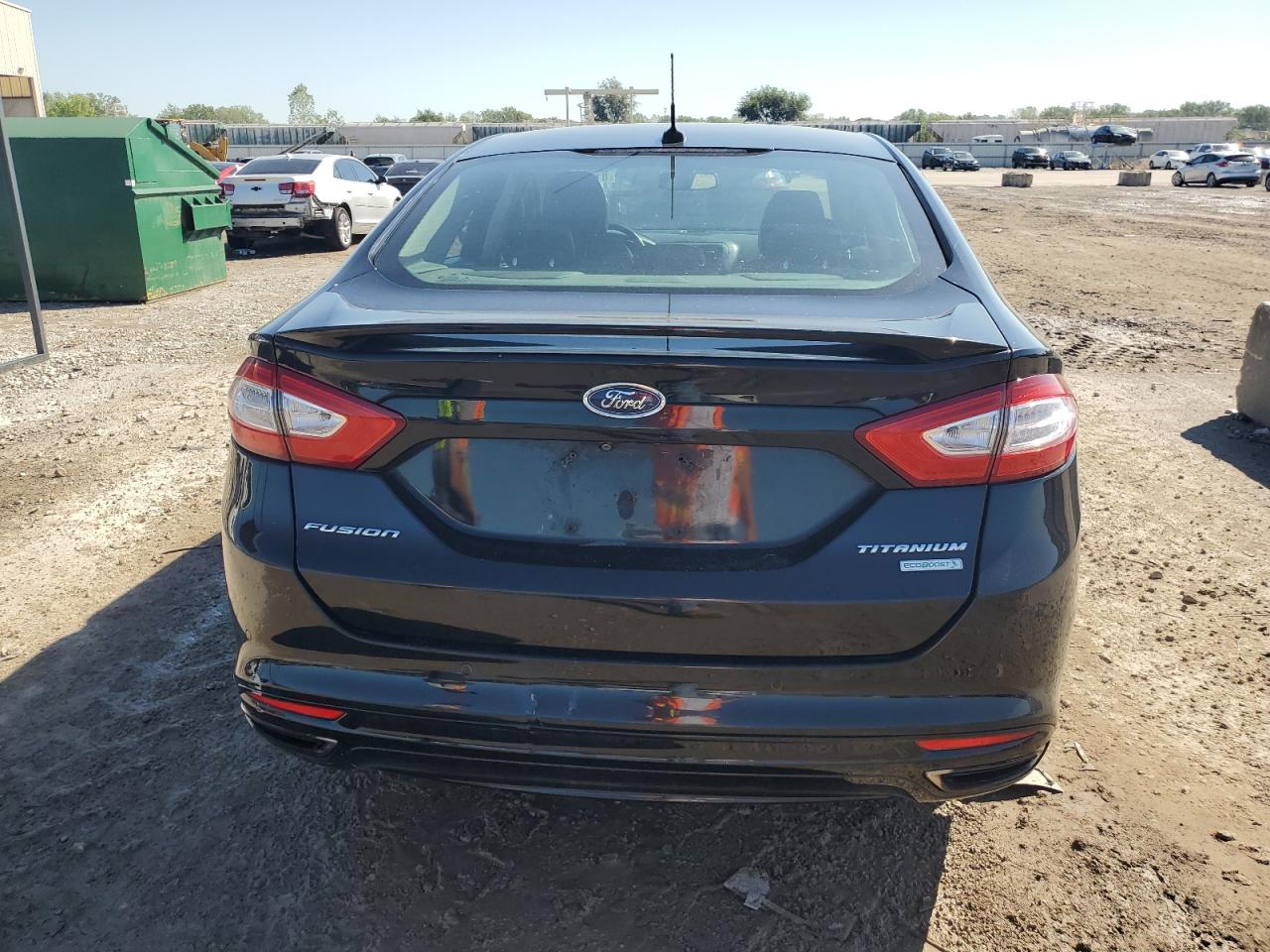 2016 Ford Fusion Titanium VIN: 3FA6P0K90GR158260 Lot: 81855005