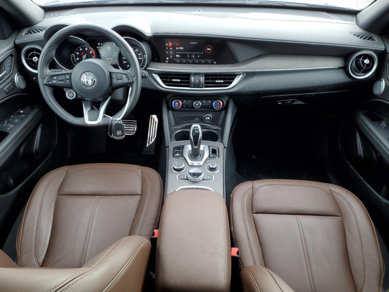 2022 Alfa Romeo Stelvio Ti VIN: ZASPAKBN1N7D41753 Lot: 81437575