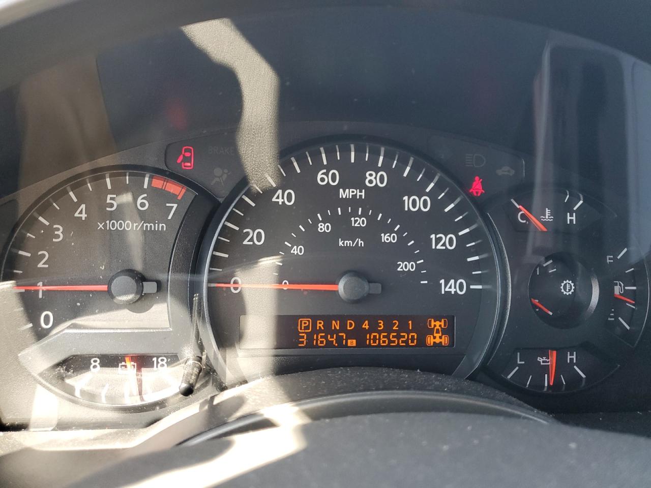 2005 Nissan Titan Xe VIN: 1N6AA07B45N552942 Lot: 80020155