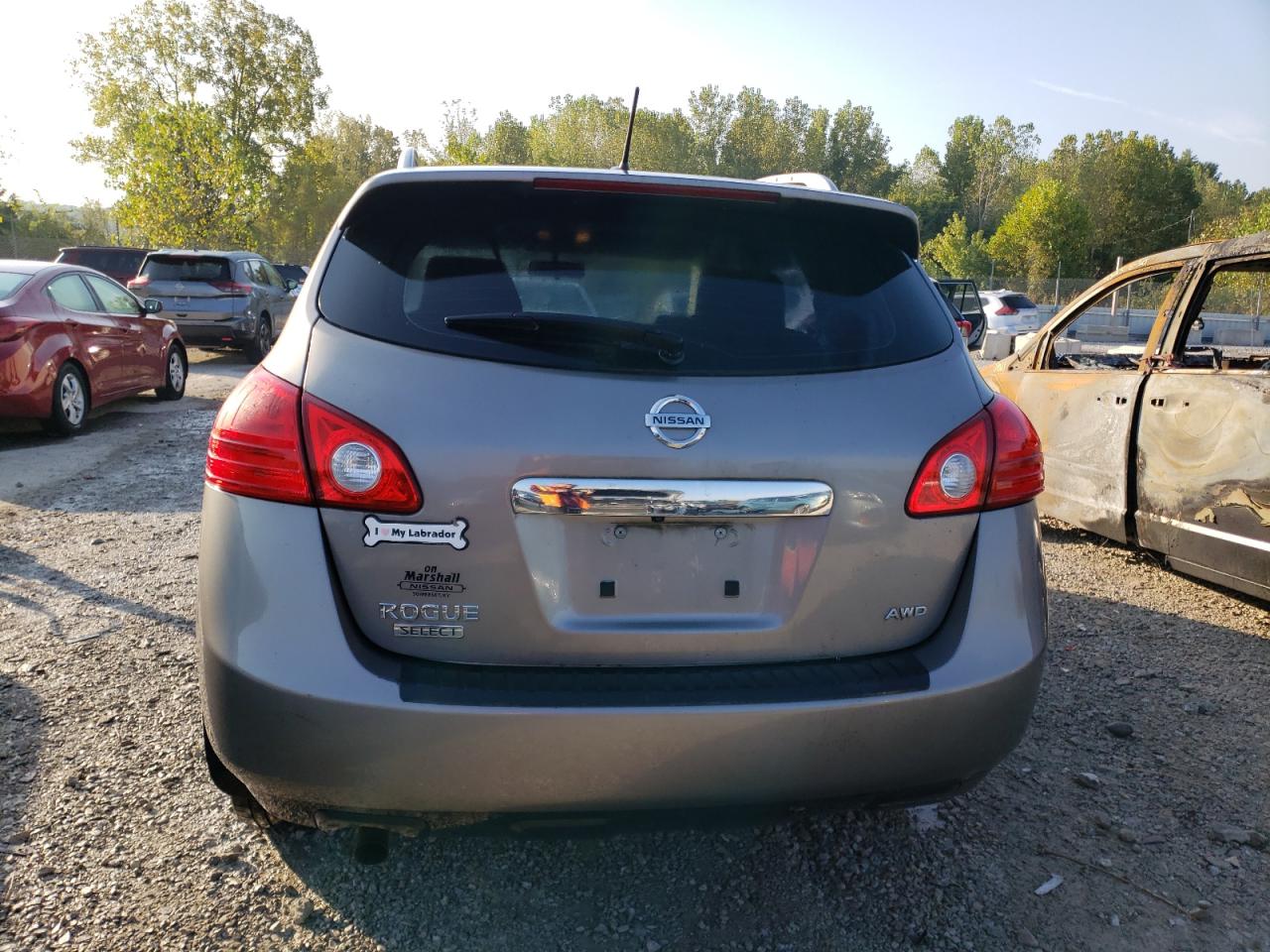 2015 Nissan Rogue Select S VIN: JN8AS5MV3FW751993 Lot: 80130255