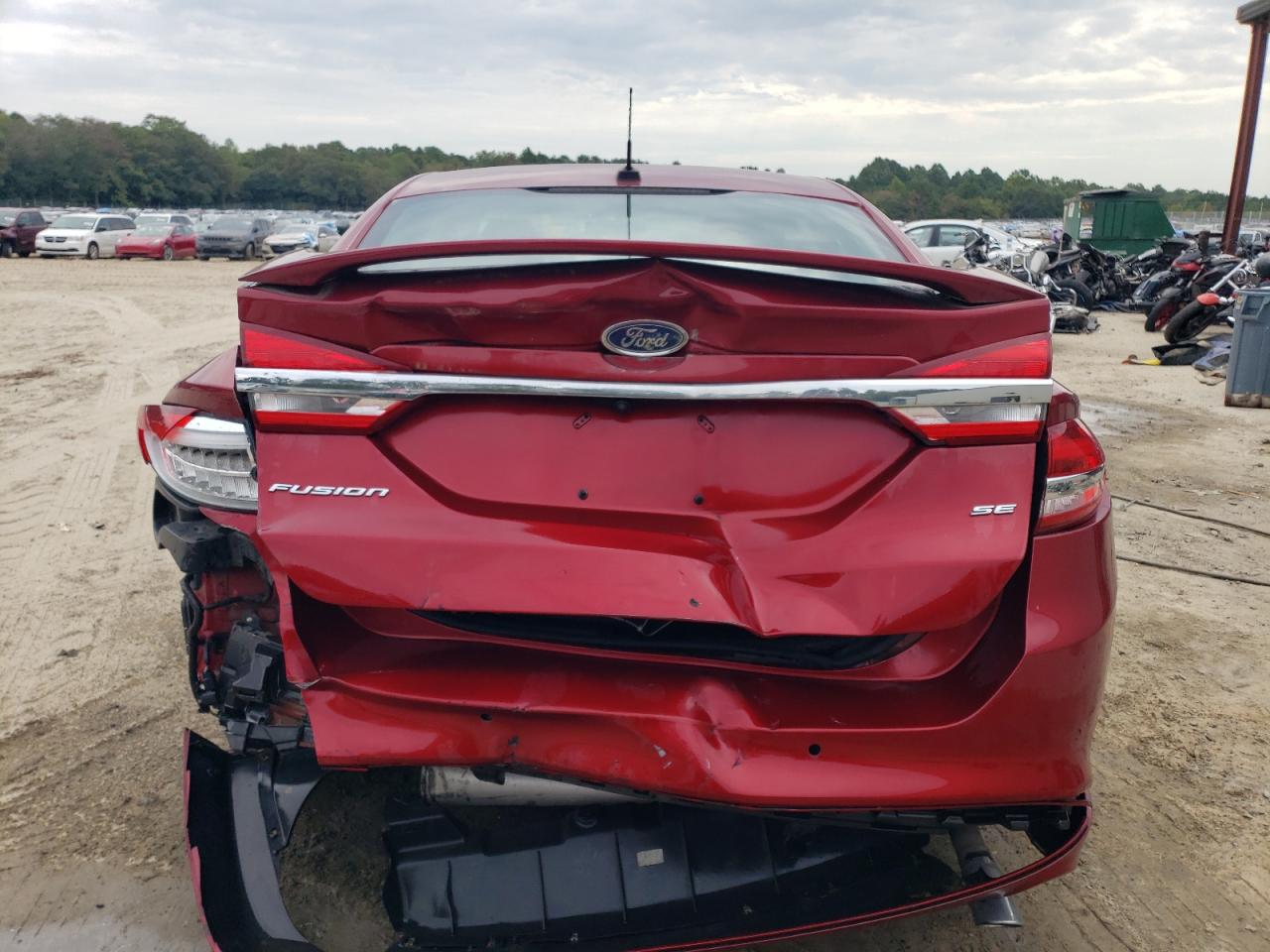 2017 Ford Fusion Se VIN: 3FA6P0H72HR170191 Lot: 84283635