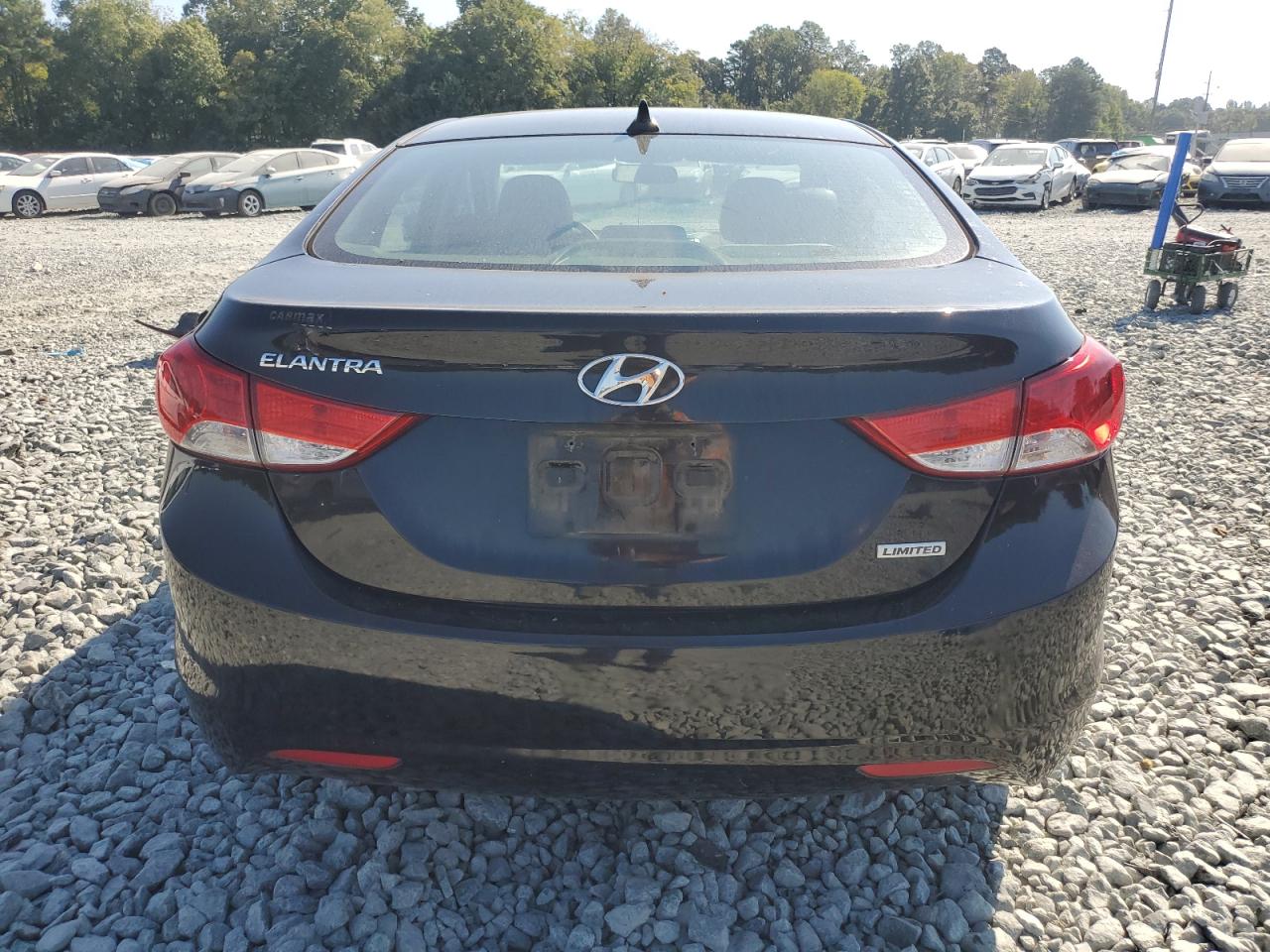 2012 Hyundai Elantra Gls VIN: KMHDH4AE3CU236825 Lot: 71677605