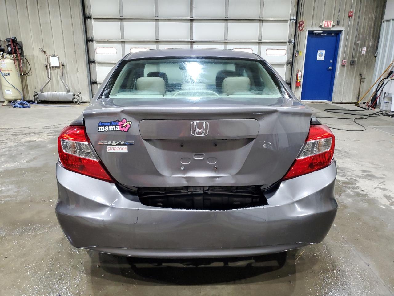 2012 Honda Civic Exl VIN: 19XFB2F99CE089696 Lot: 80434675