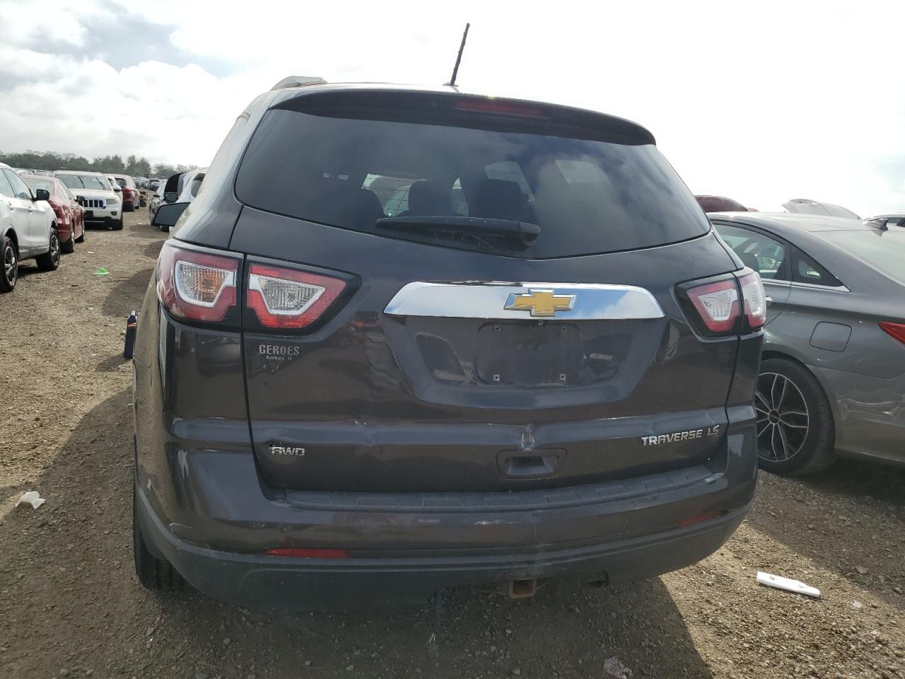 2015 Chevrolet Traverse Ls VIN: 1GNKVFED6FJ115110 Lot: 81032035