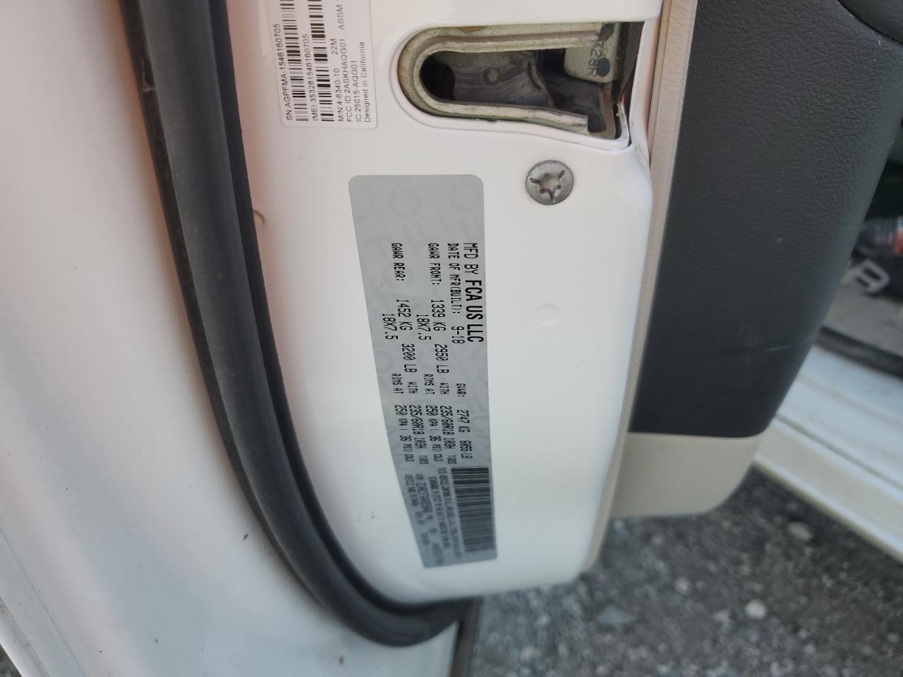 2019 Chrysler Pacifica Touring Plus VIN: 2C4RC1FG4KR555468 Lot: 84204125