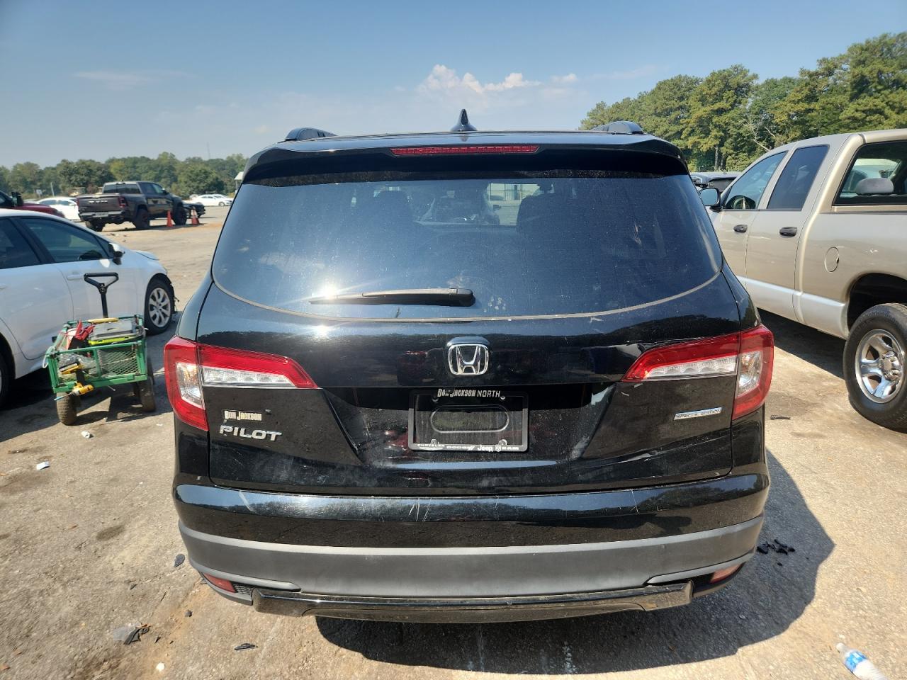 2022 Honda Pilot Se VIN: 5FNYF5H23NB020174 Lot: 81095185