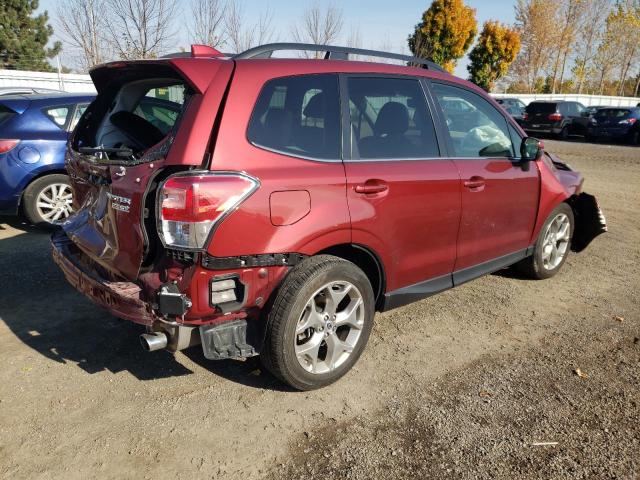  SUBARU FORESTER 2017 Бордовий