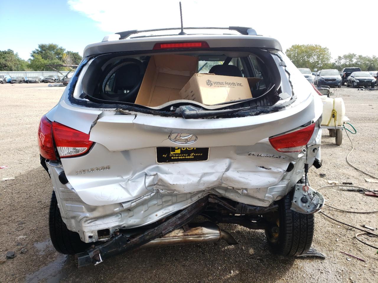 2012 Hyundai Tucson Gls VIN: KM8JU3AC1CU487012 Lot: 71305693