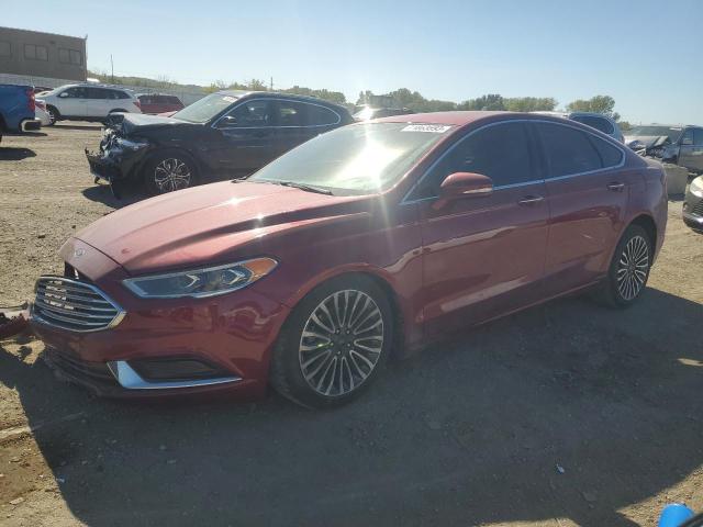  FORD FUSION 2018 Червоний