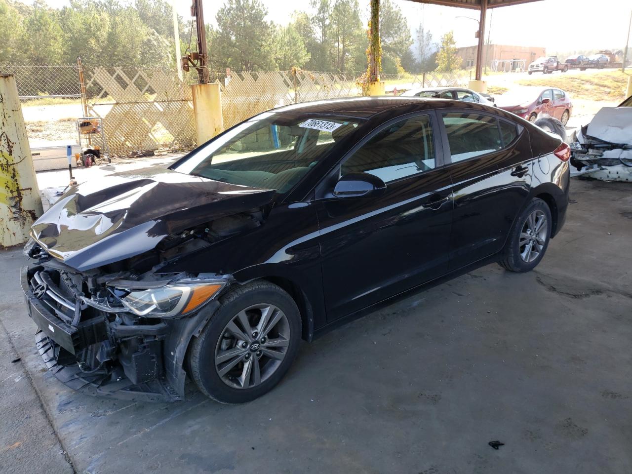 KMHD84LF0JU449329 2018 Hyundai Elantra Sel