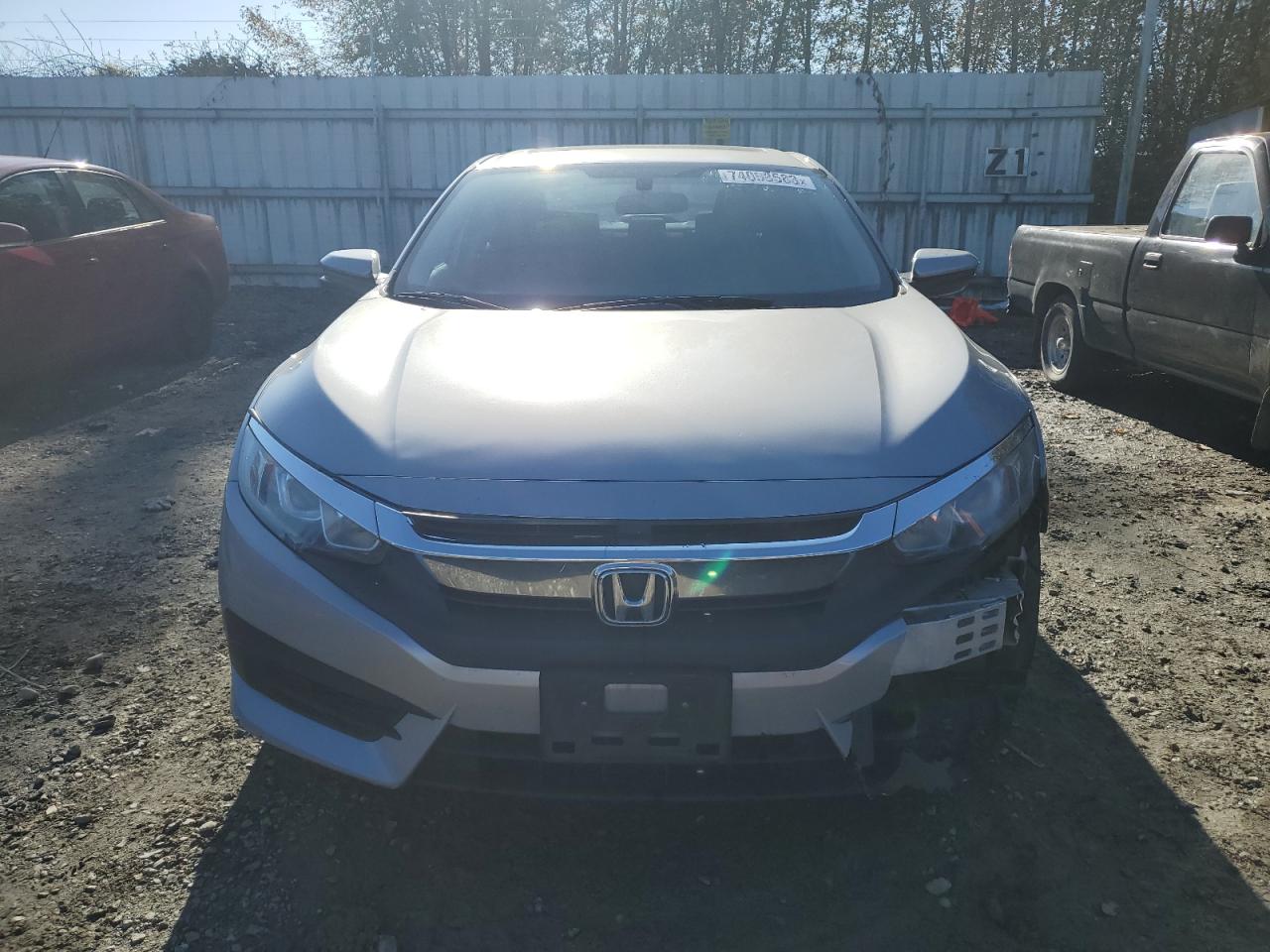 2016 Honda Civic Ex VIN: 2HGFC2F74GH572715 Lot: 74098583