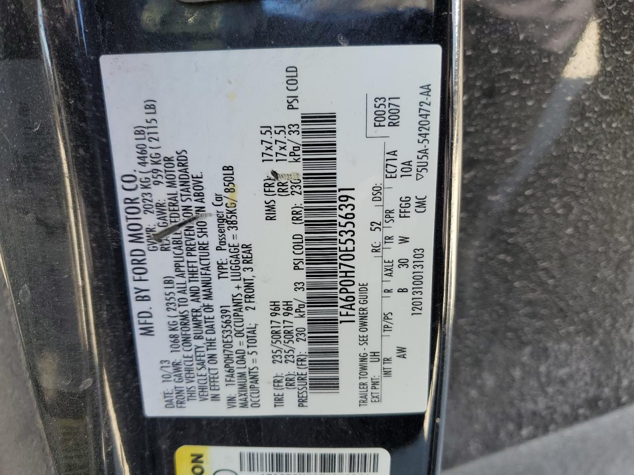 2014 Ford Fusion - Image 12