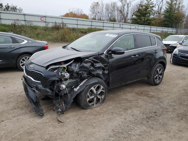  KIA SPORTAGE 2021 Черный