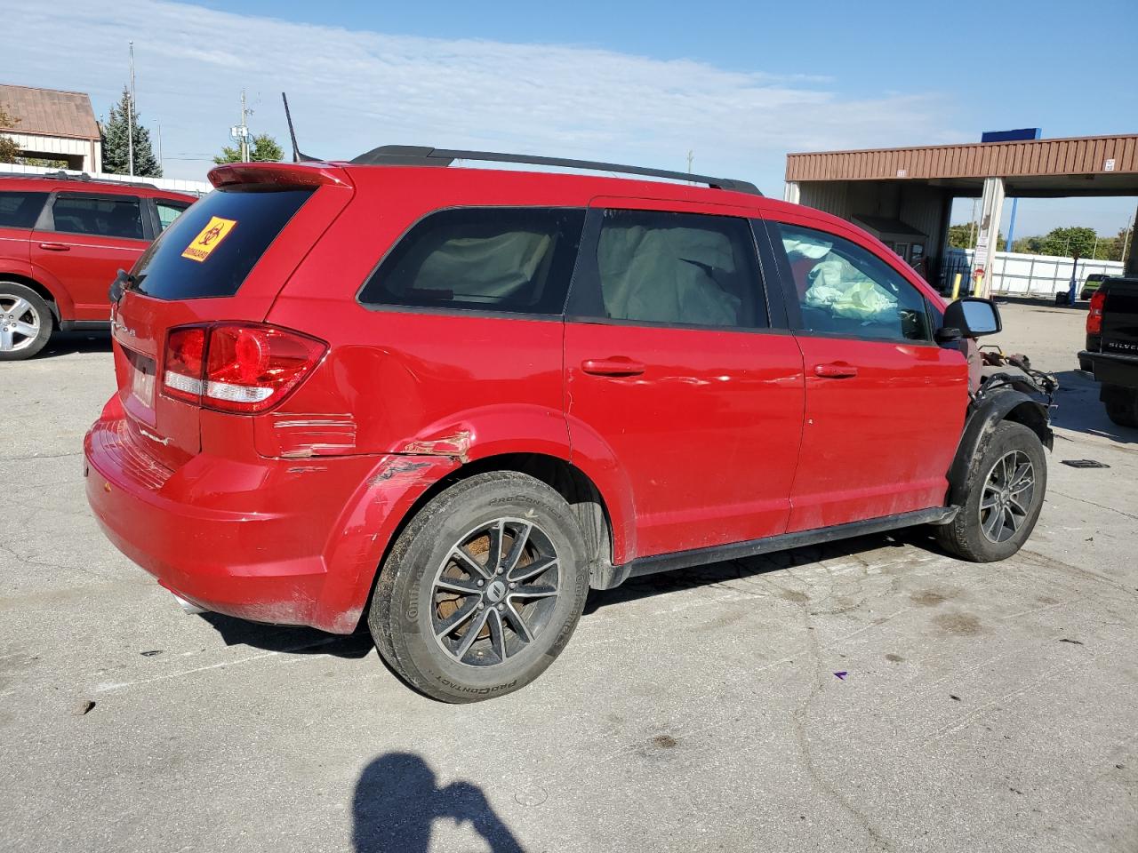 2018 Dodge Journey Se VIN: 3C4PDDAG7JT528287 Lot: 61935364