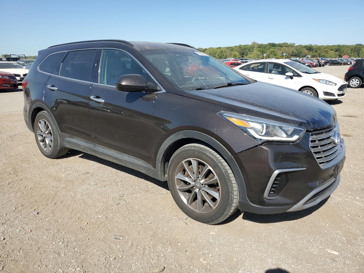 KM8SM4HF3HU165988 2017 Hyundai Santa Fe Se