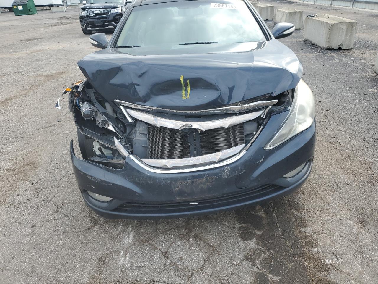 2012 Hyundai Sonata Se VIN: 5NPEC4AC3CH455414 Lot: 73567143