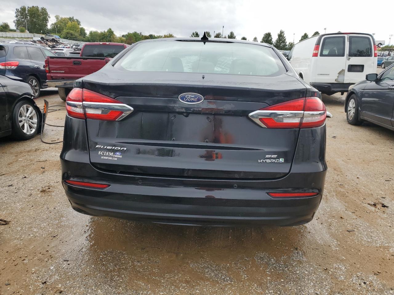 3FA6P0LU4KR105119 2019 Ford Fusion Se