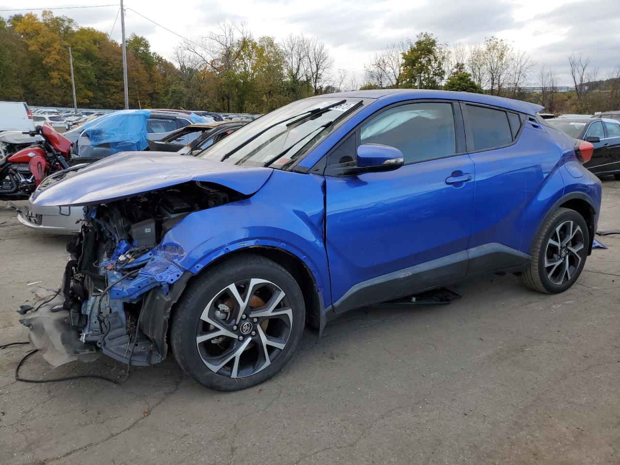 2018 Toyota C-Hr Xle VIN: NMTKHMBX4JR030182 Lot: 72950673