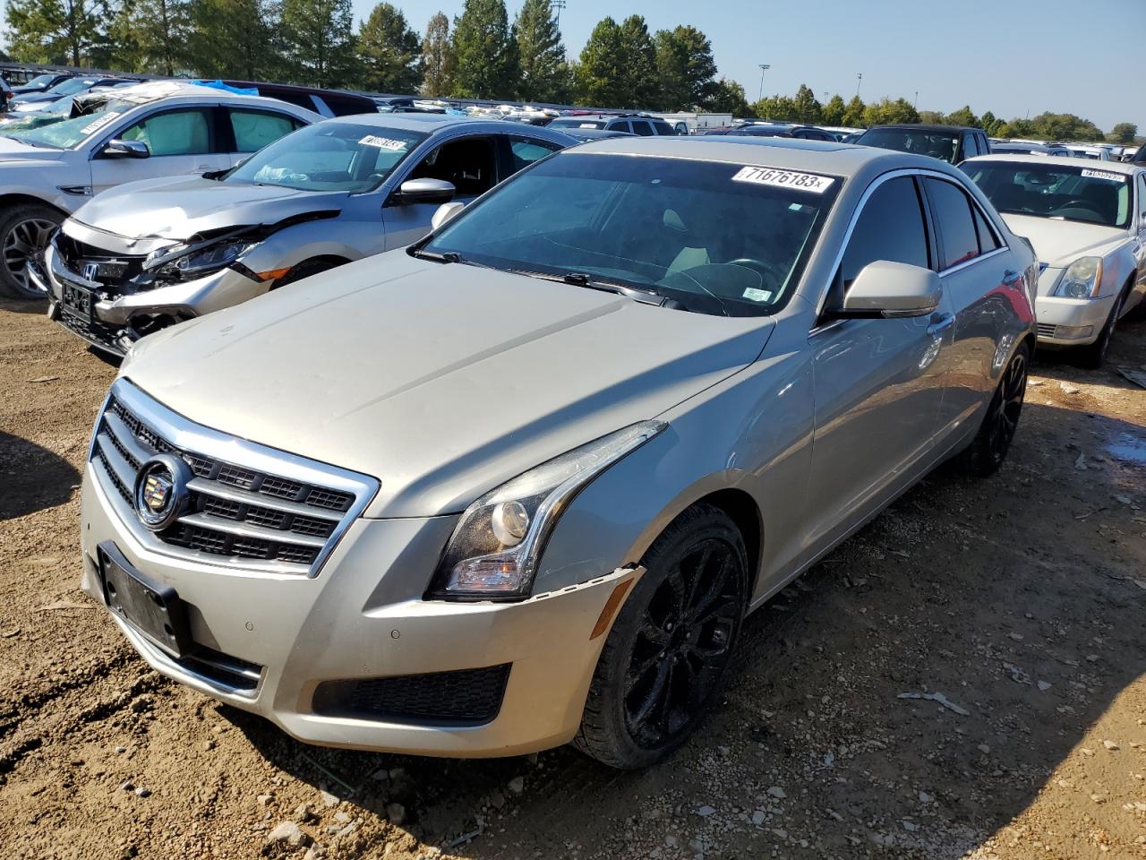 1G6AB5RA8D0173815 2013 Cadillac Ats Luxury