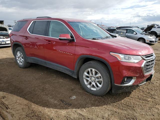  CHEVROLET TRAVERSE 2018 Czerwony