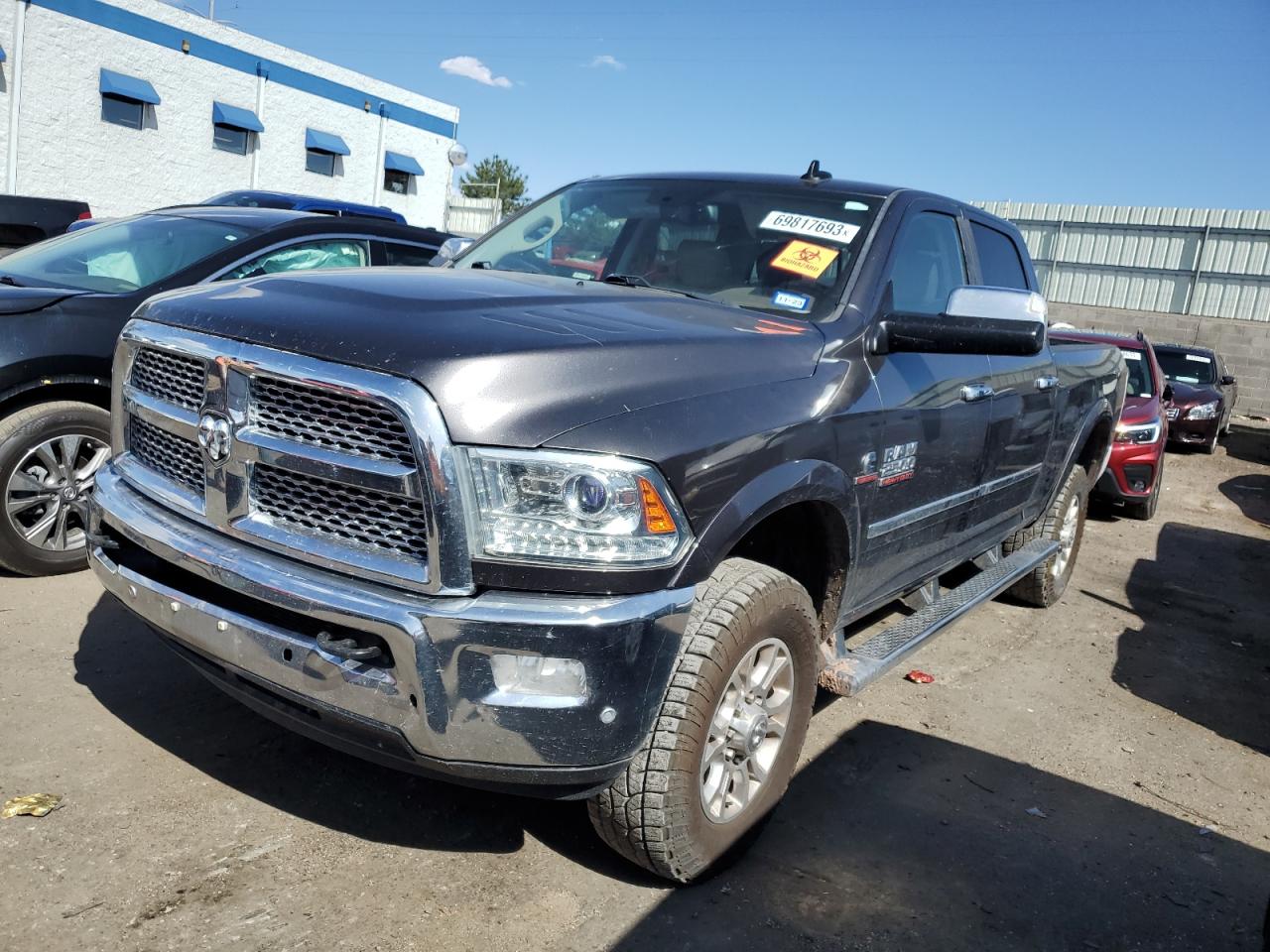 2016 Ram 2500 Laramie VIN: 3C6UR5FL1GG160598 Lot: 69817693