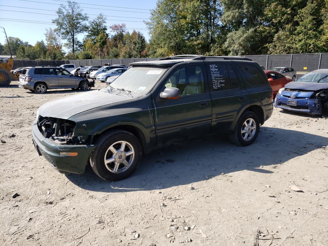 2002 Oldsmobile Bravada VIN: 1GHDT13S922398449 Lot: 71851603