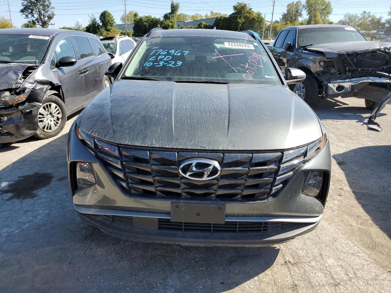 2022 Hyundai Tucson Sel VIN: 5NMJB3AE6NH057188 Lot: 72334243