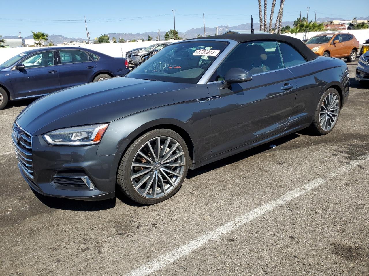 2018 Audi A5 Premium Plus VIN: WAUYNGF50JN008956 Lot: 71736043