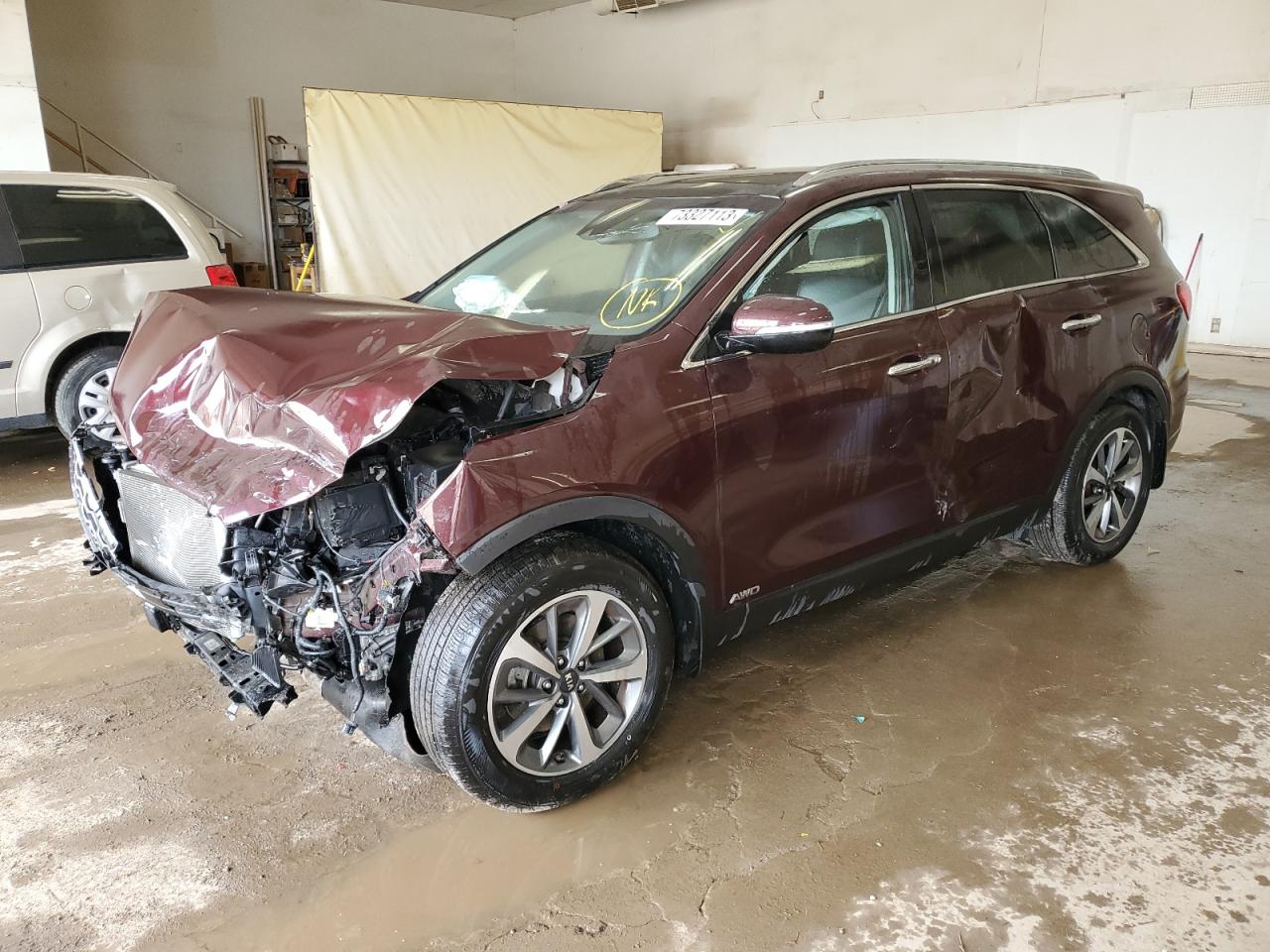 5XYPHDA55KG466884 2019 Kia Sorento Ex