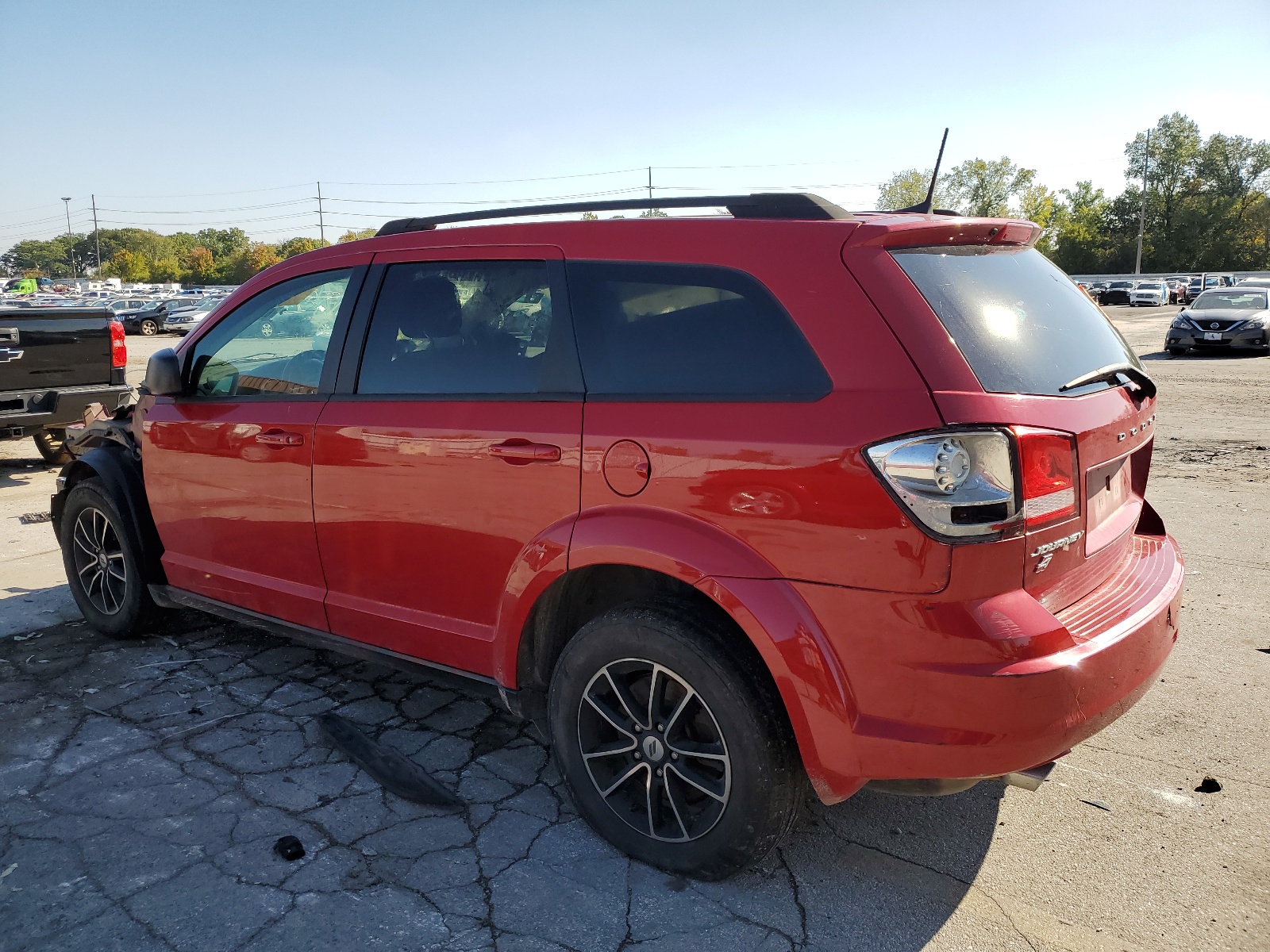 3C4PDDAG7JT528287 2018 Dodge Journey Se