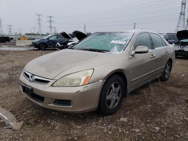 2006 Honda Accord Hybrid продається в Elgin, IL - Side