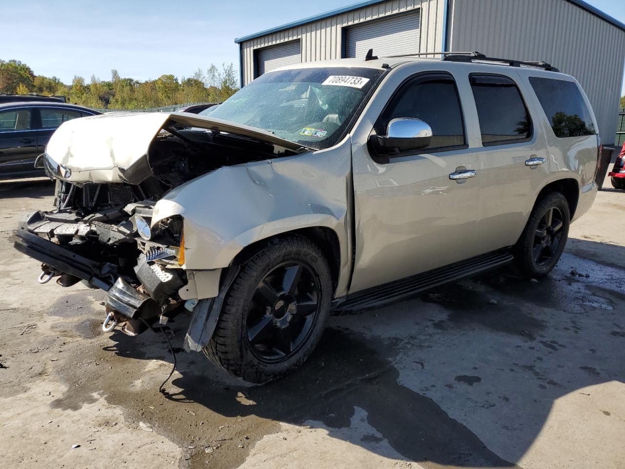 2013 Chevrolet Tahoe K1500 Lt VIN: 1GNSKBE06DR377190 Lot: 54150294