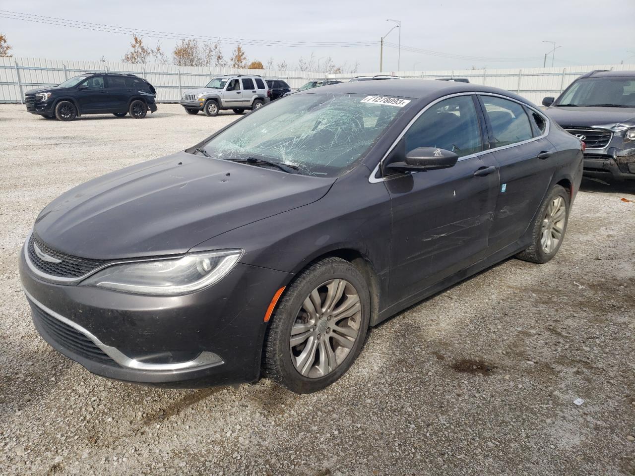 2016 Chrysler 200 Limited grey null gas 1C3CCCAB3GN140423 photo #1