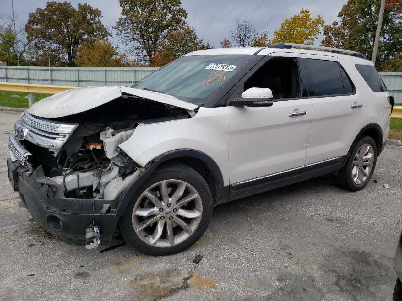 2013 Ford Explorer Limited na sprzedaż w Sikeston, MO - Front End