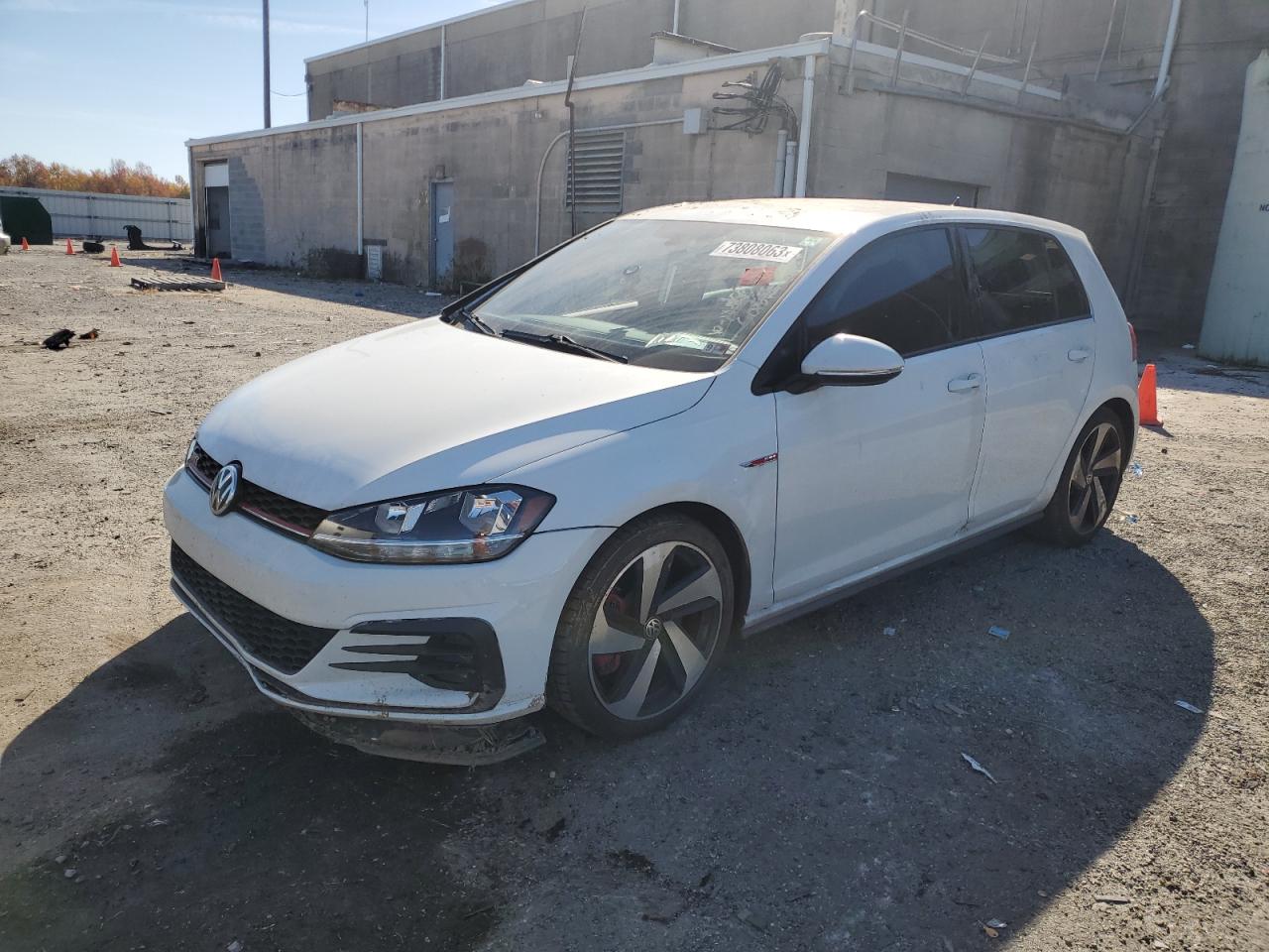 2020 Volkswagen Gti S VIN: 3VW6T7AU4LM010153 Lot: 73808063