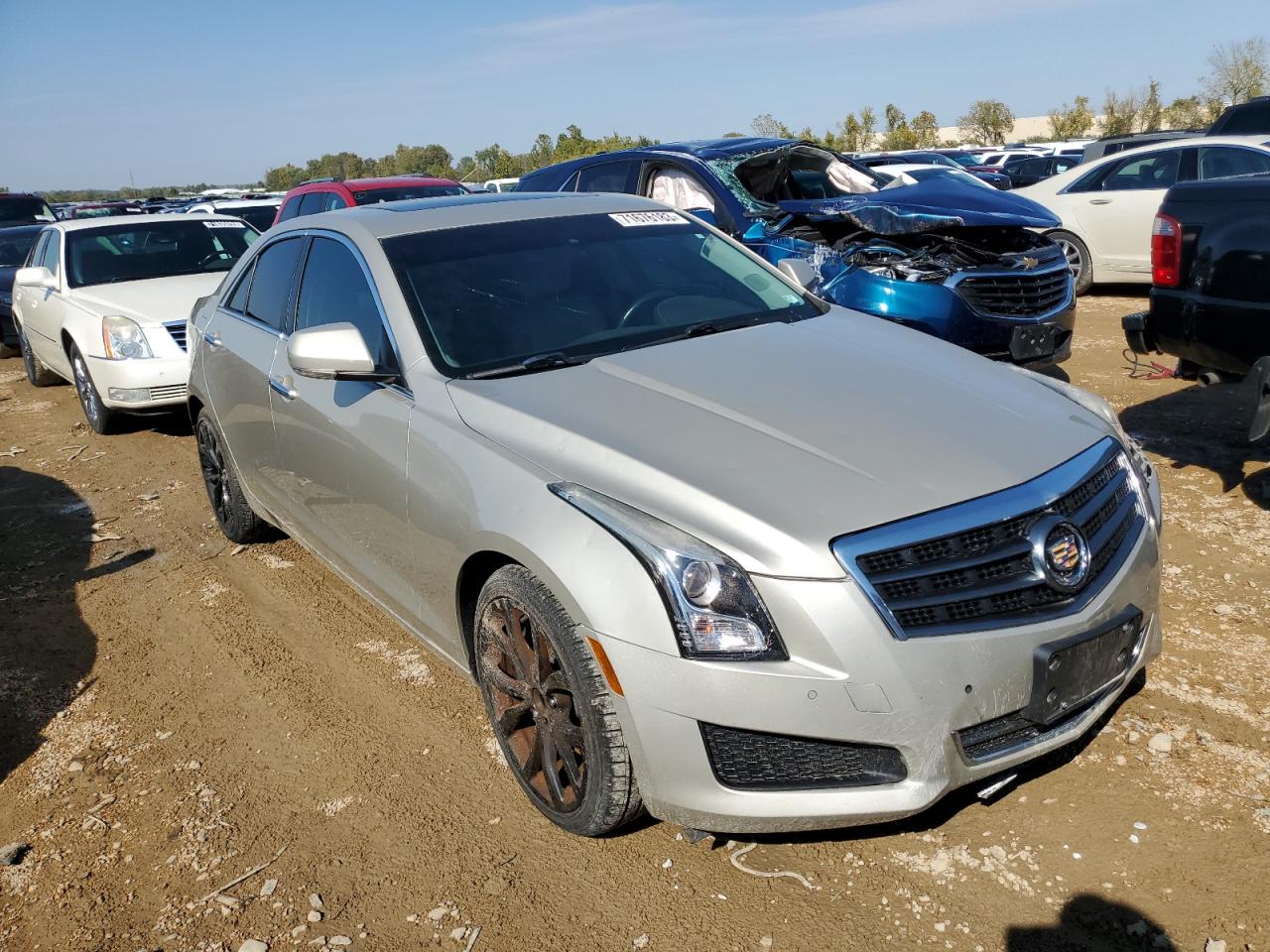 1G6AB5RA8D0173815 2013 Cadillac Ats Luxury