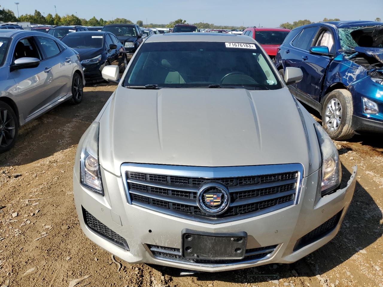 1G6AB5RA8D0173815 2013 Cadillac Ats Luxury