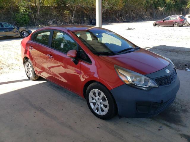 Sedans KIA RIO 2014 Red
