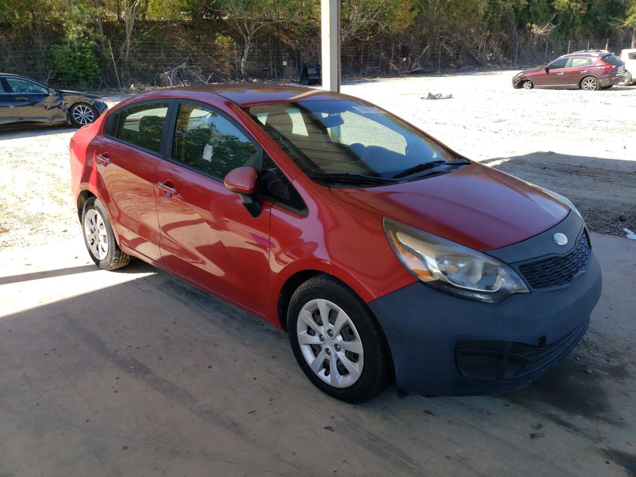 2014 Kia Rio Lx VIN: KNADM4A32E6376626 Lot: 77141044