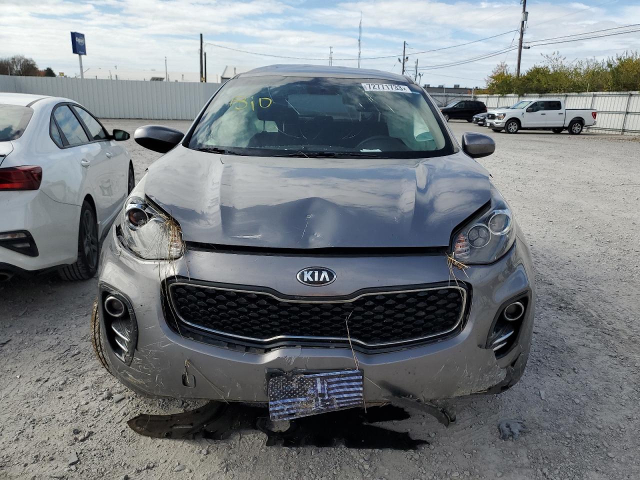 2019 Kia Sportage Lx VIN: KNDPMCAC2K7492456 Lot: 72771733