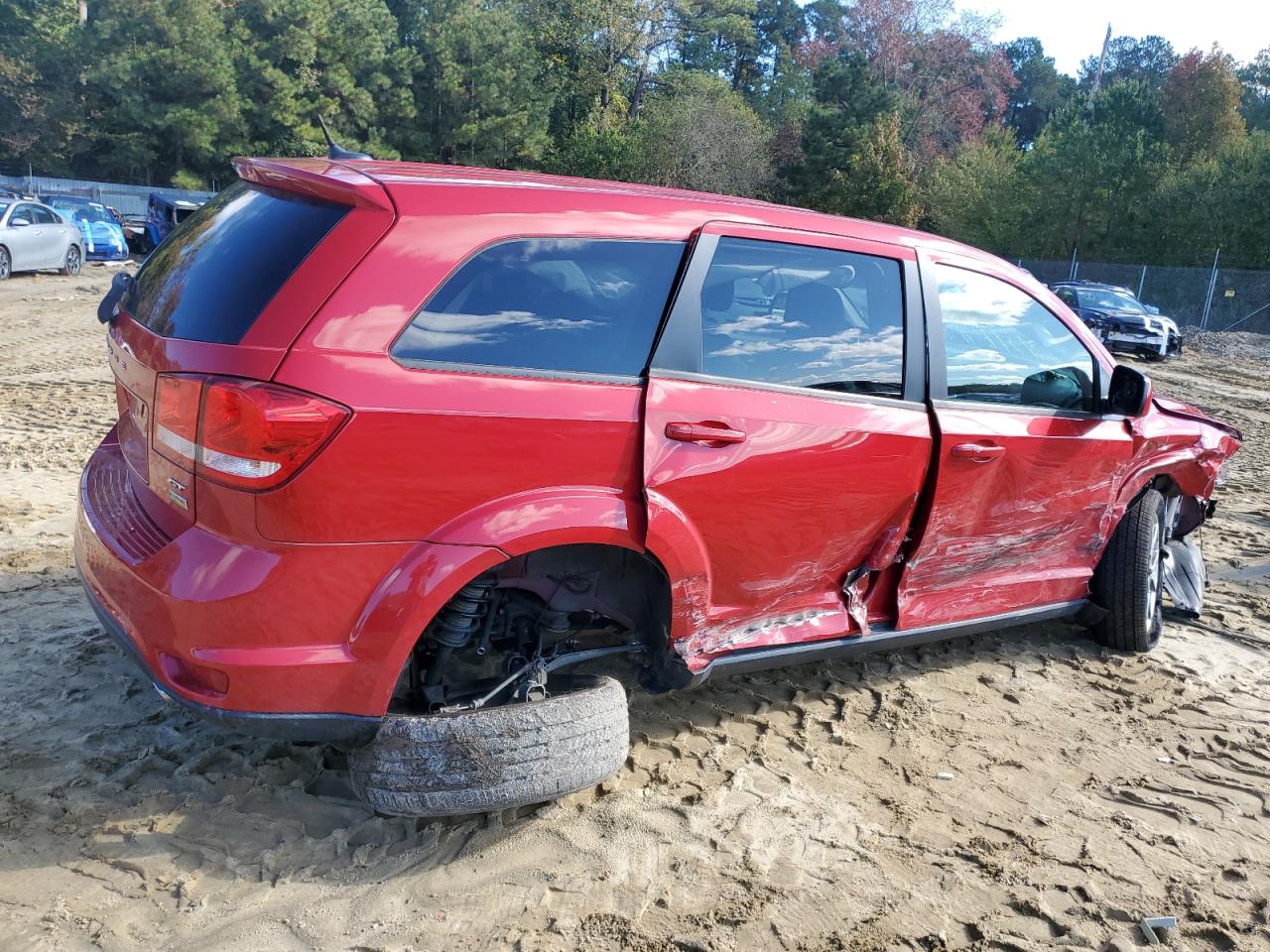 2018 Dodge Journey Gt VIN: 3C4PDCEG0JT346547 Lot: 72140013