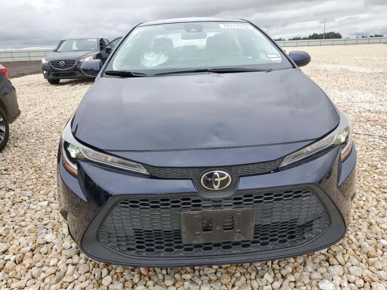 2021 Toyota Corolla Le VIN: JTDEPMAE1MJ153991 Lot: 70711713