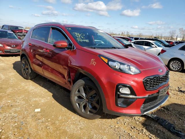  KIA SPORTAGE 2020 Красный