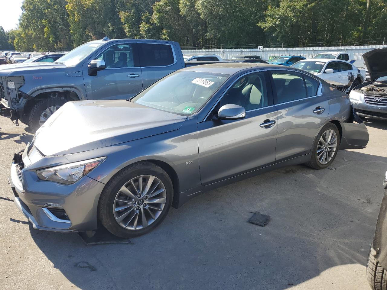 2018 Infiniti Q50 Luxe VIN: JN1EV7AR3JM431720 Lot: 72119263