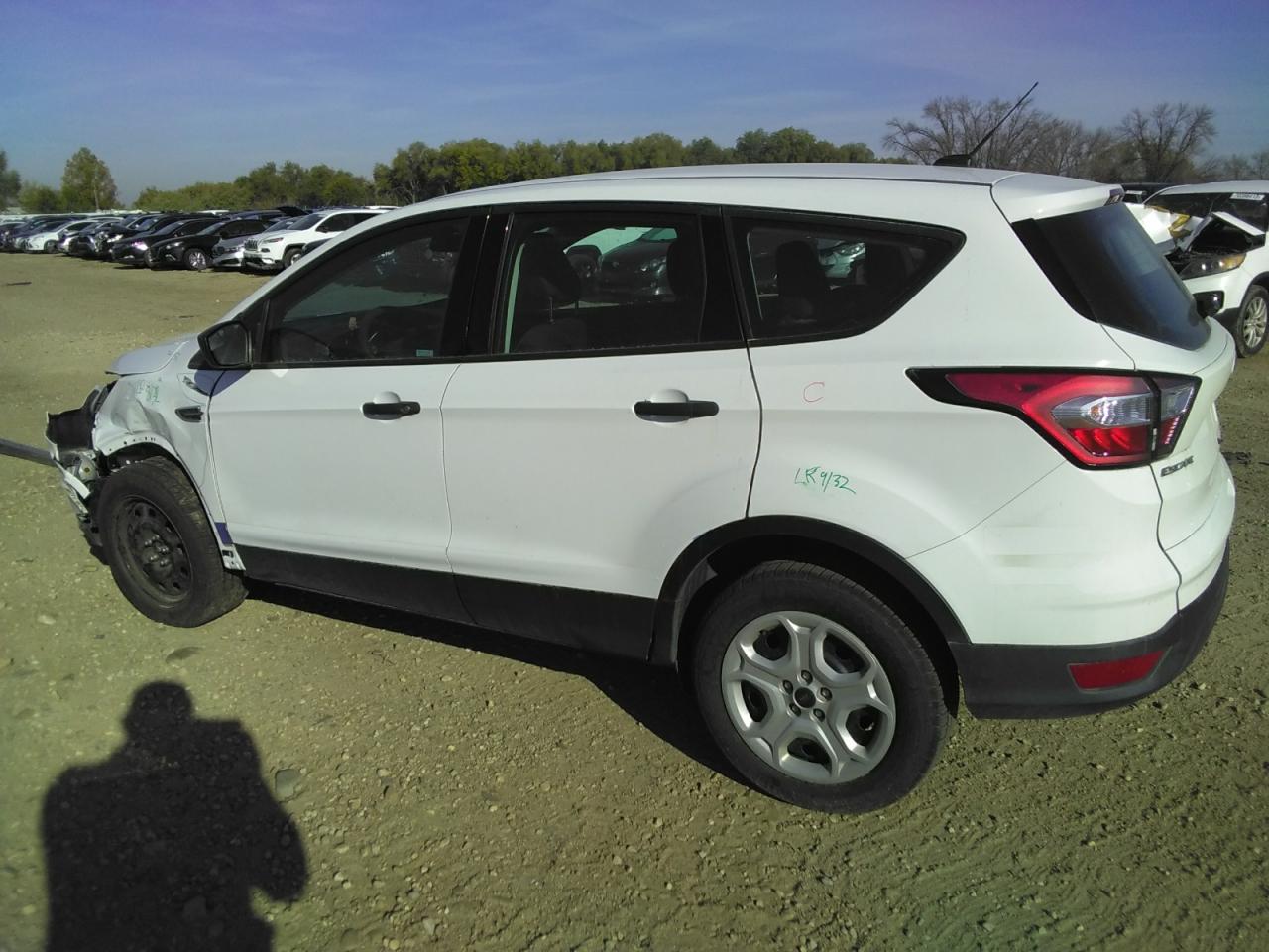 2018 Ford Escape S VIN: 1FMCU0F76JUA71859 Lot: 70483873