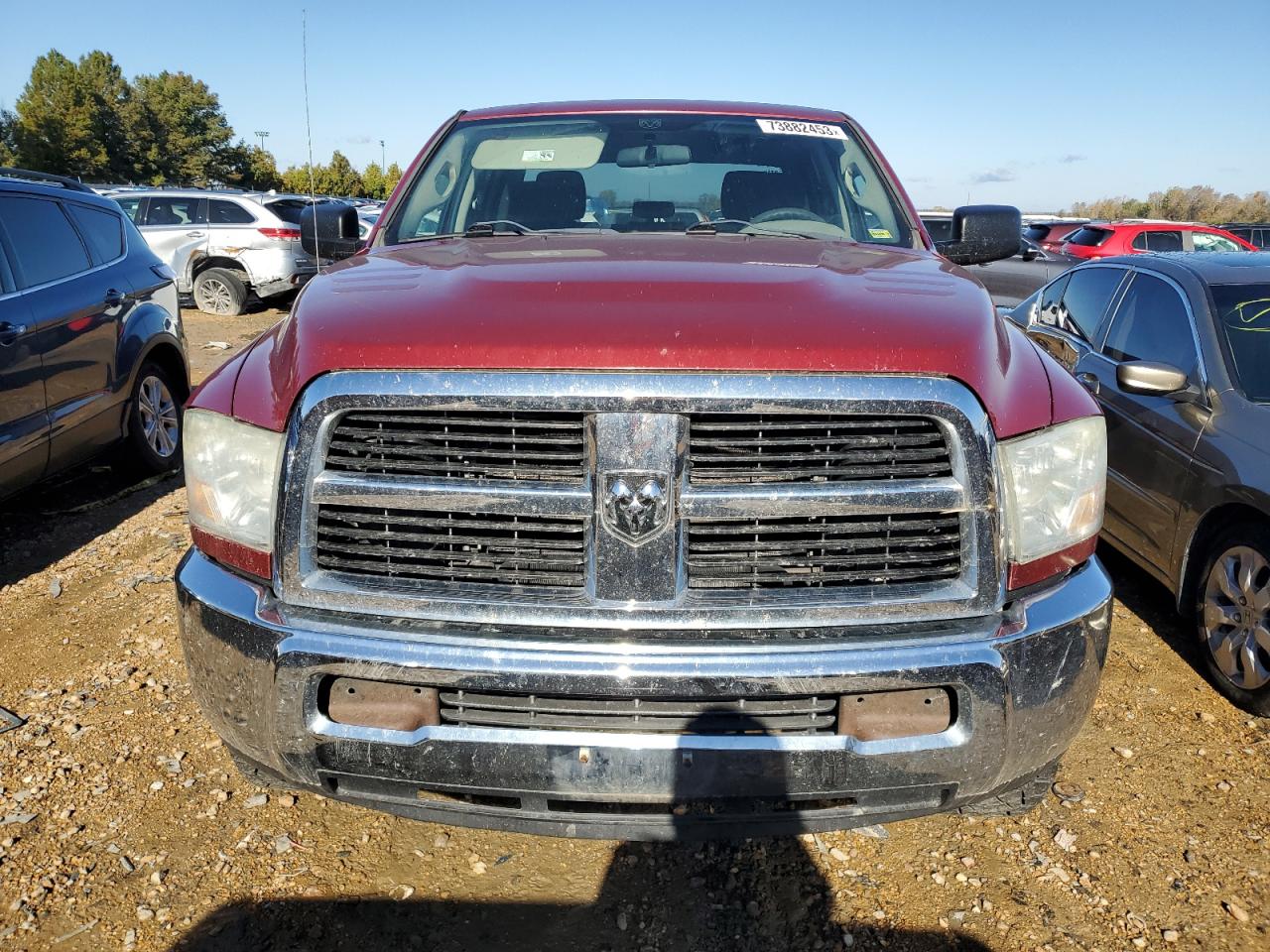 2011 Dodge Ram 2500 VIN: 3D7TT2CT1BG555551 Lot: 73882453