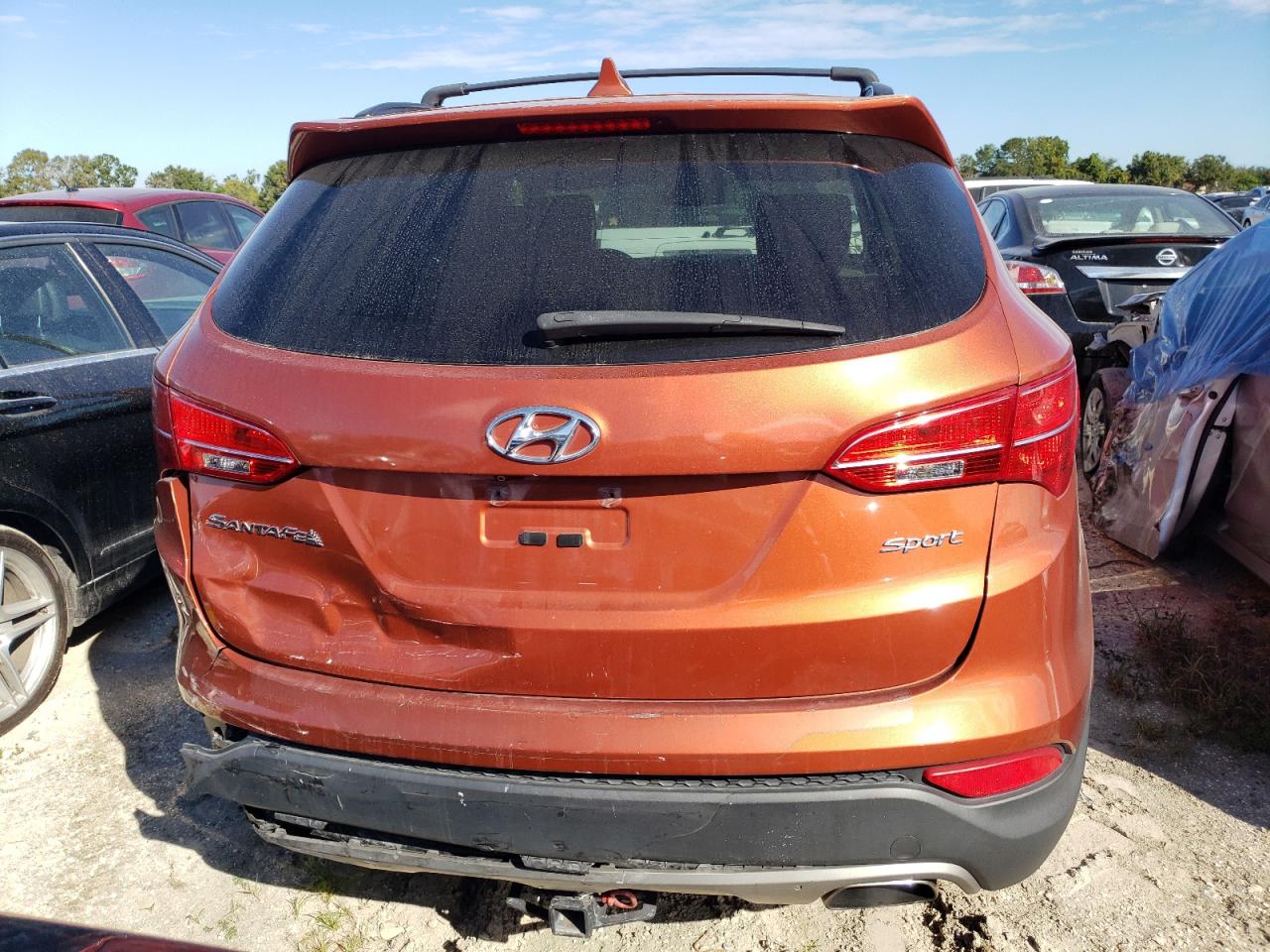 2015 Hyundai Santa Fe Sport VIN: 5XYZU3LB5FG242389 Lot: 74245603