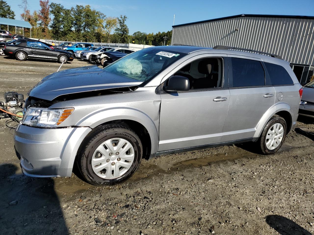 2018 Dodge Journey Se VIN: 3C4PDCAB1JT255331 Lot: 72202843