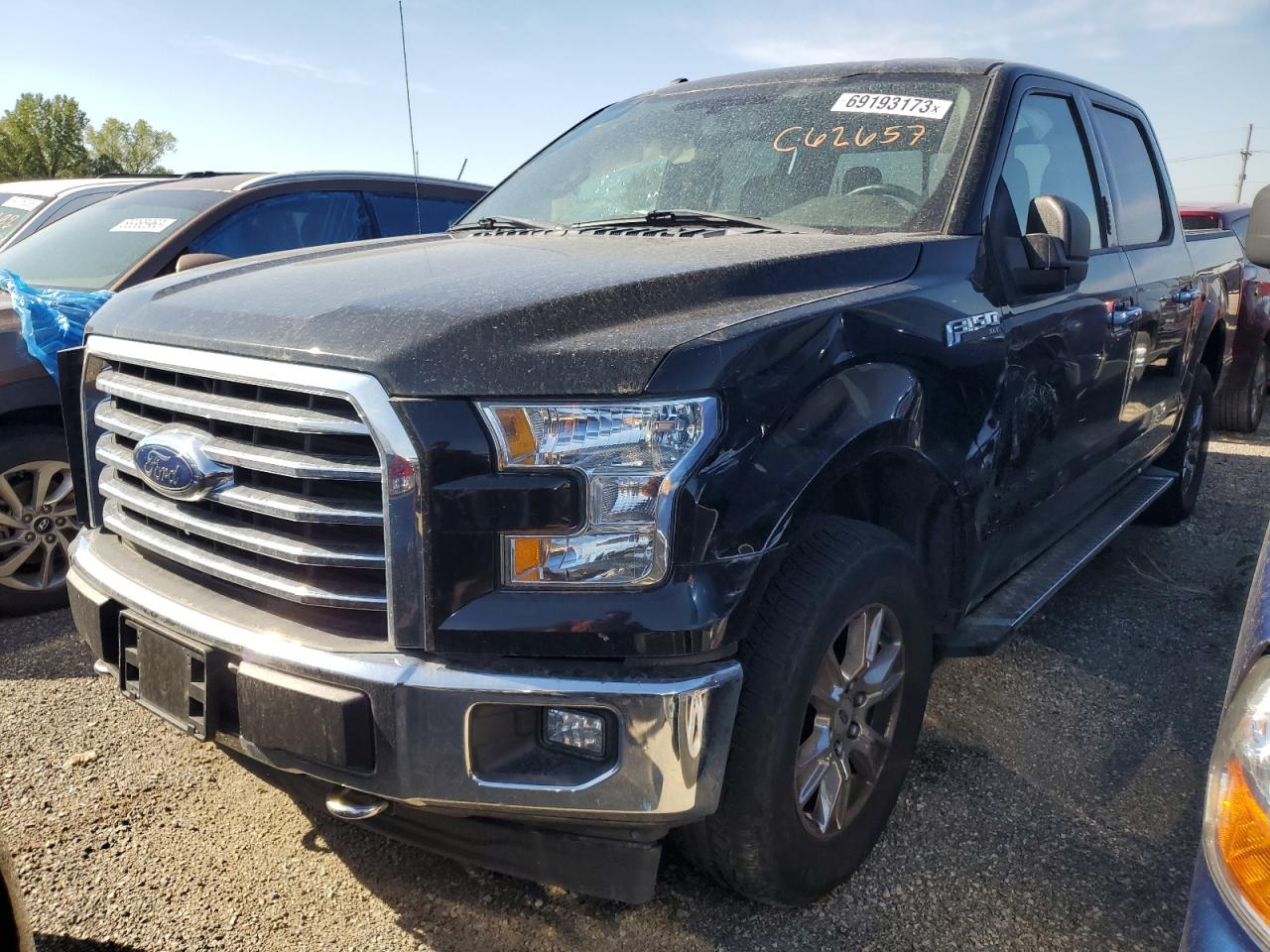 1FTEW1EF2HKC62657 2017 Ford F150 Supercrew